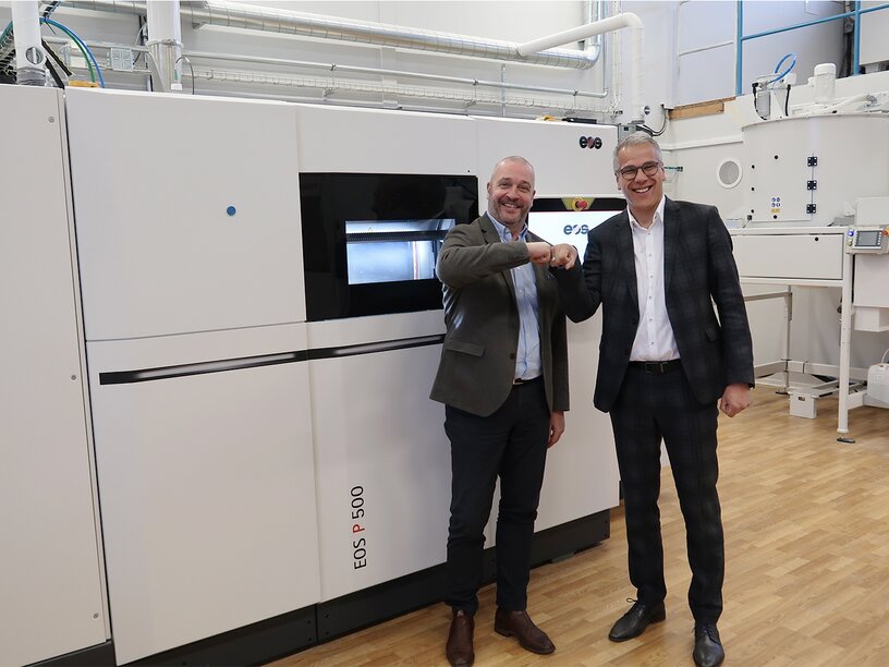 Start eines End-to-End 3D-Druck-Produktionsnetzwerks | EOS GmbH